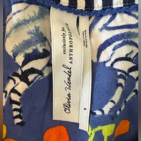 Olivia Wendel for Anthropologie Zebra Sleep Top - Picture 8 of 9